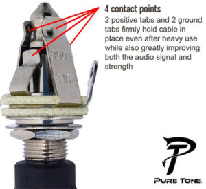 pure tone multi contact output jack